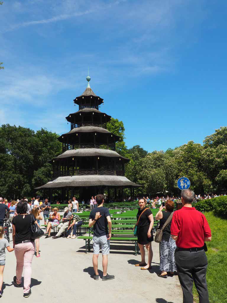 Englischer Garten Chinese toren Chinesischer Turm