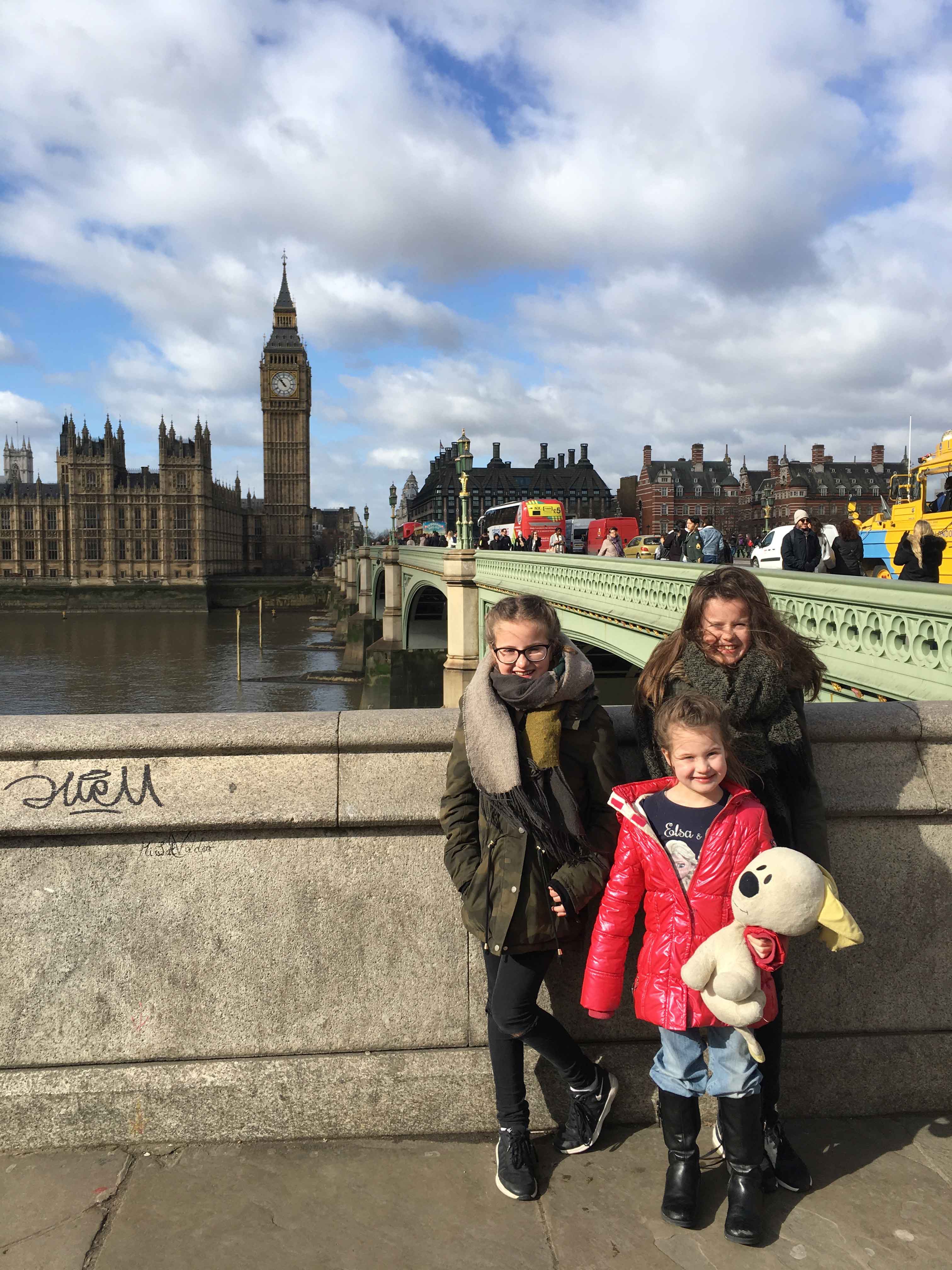 Met de kinderen naar London