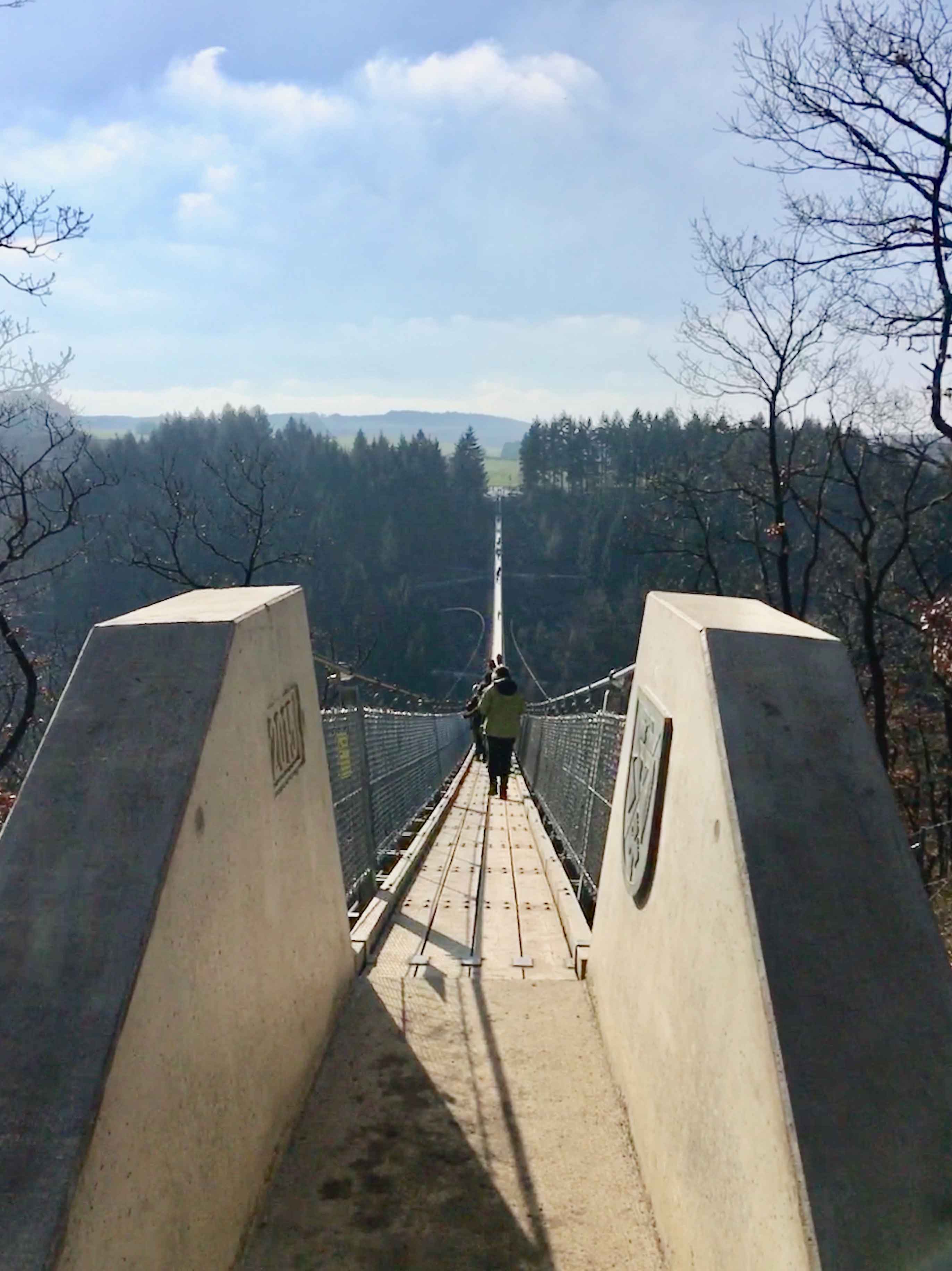 Voetgangershangbrug Geierlay