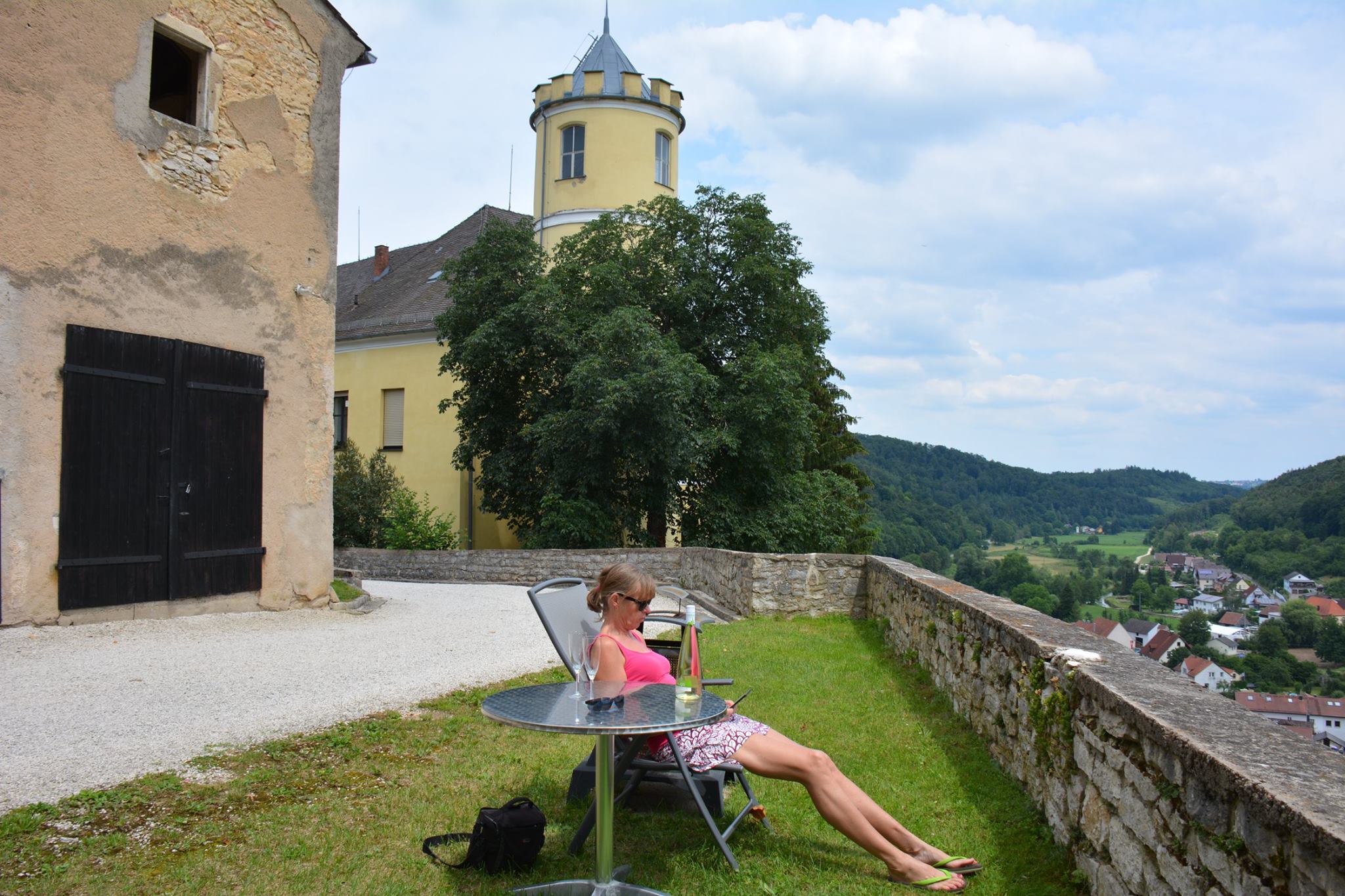 Jägersteig Wandelen in het natuurpark Altmühltal