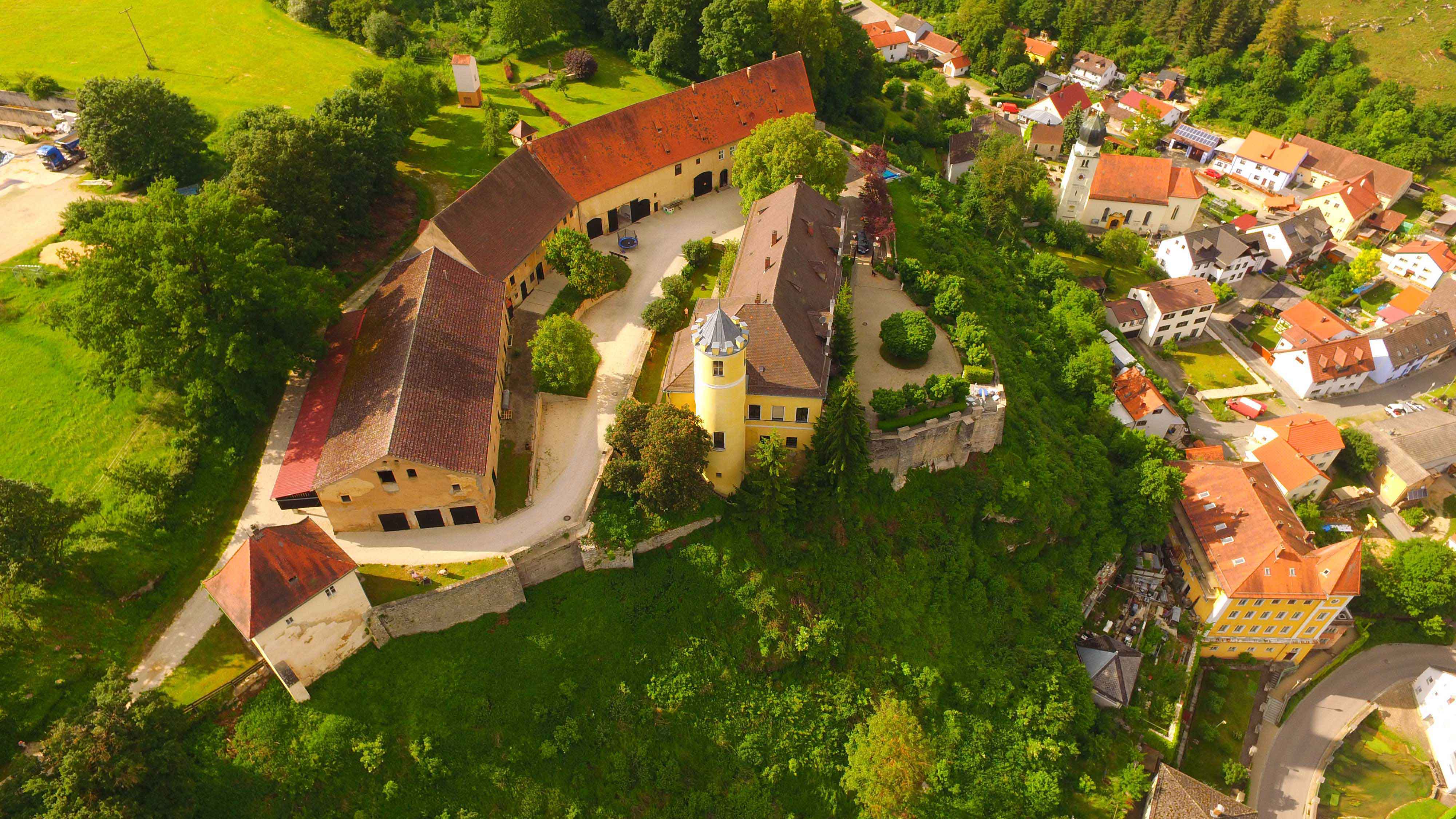 Vakantiehuizen in een kasteel in Duitsland