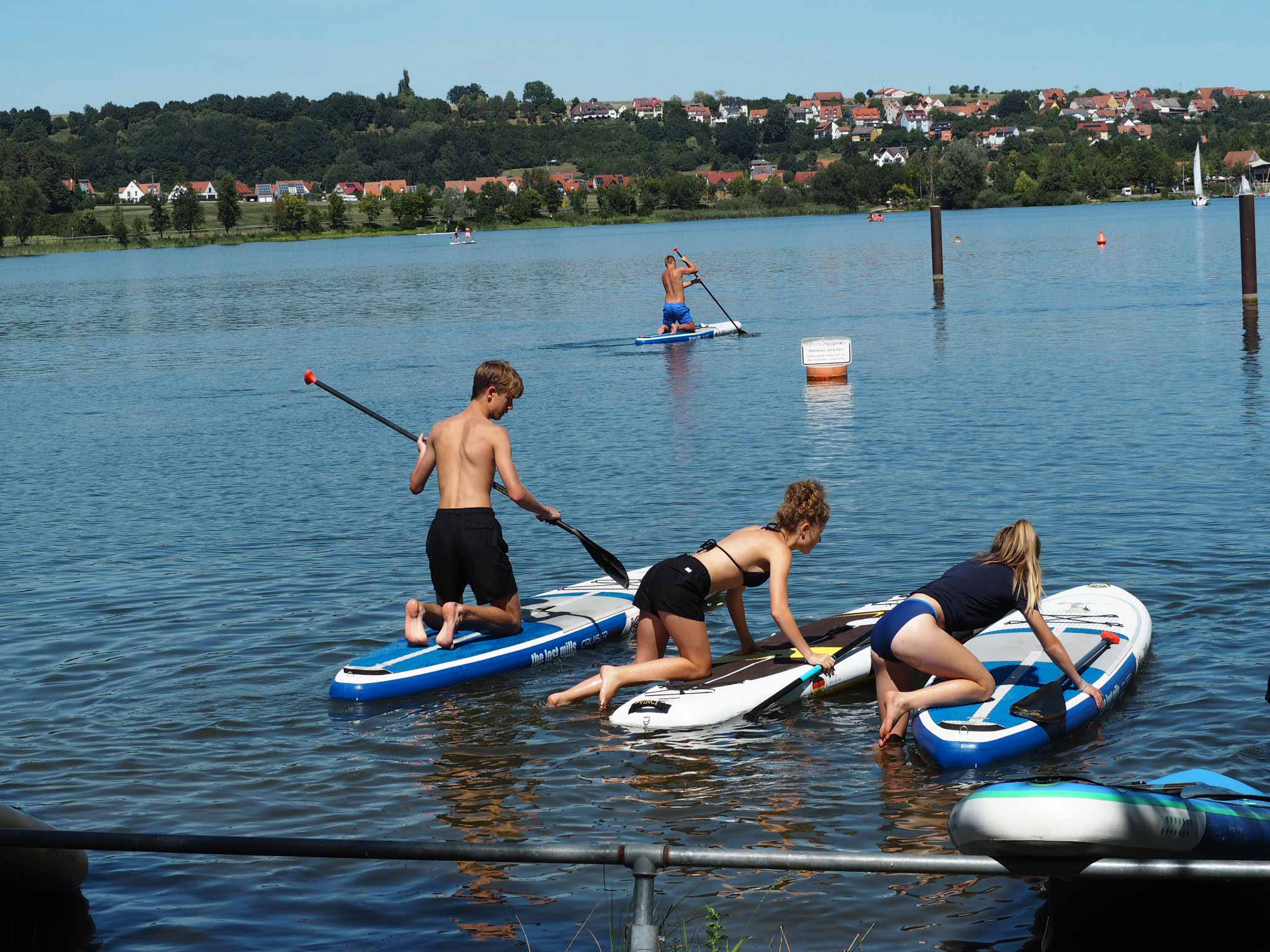 Stand-Up-Paddling SUP-tour Altmühltal