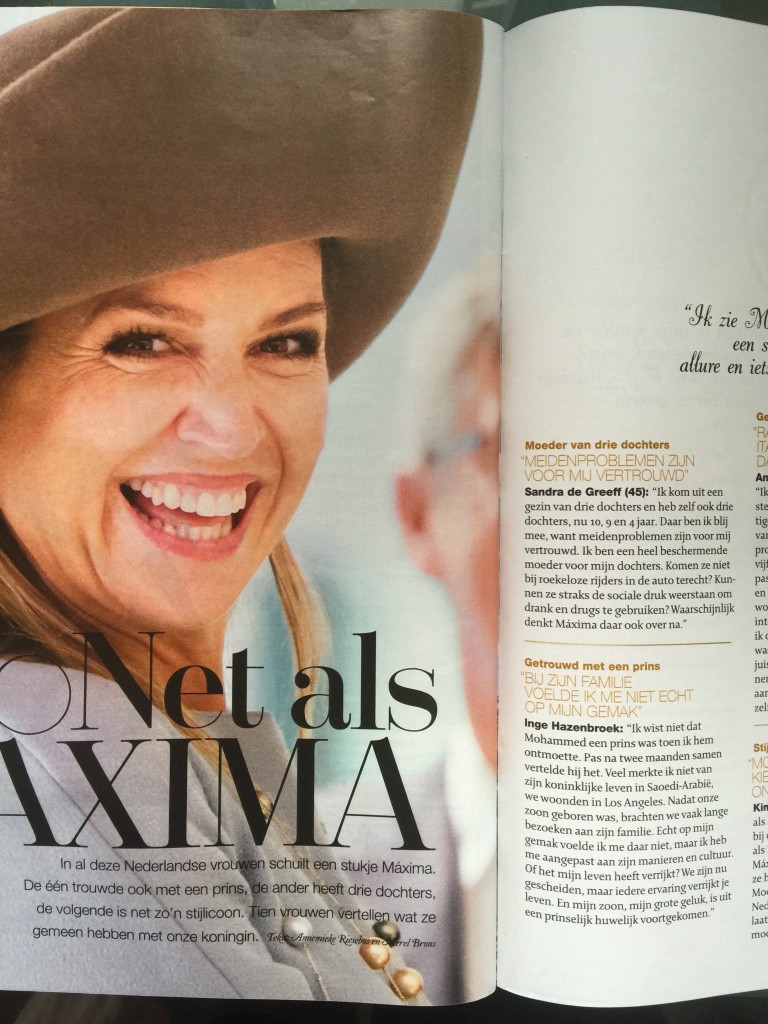 Sandra de Greeff in de Libelle