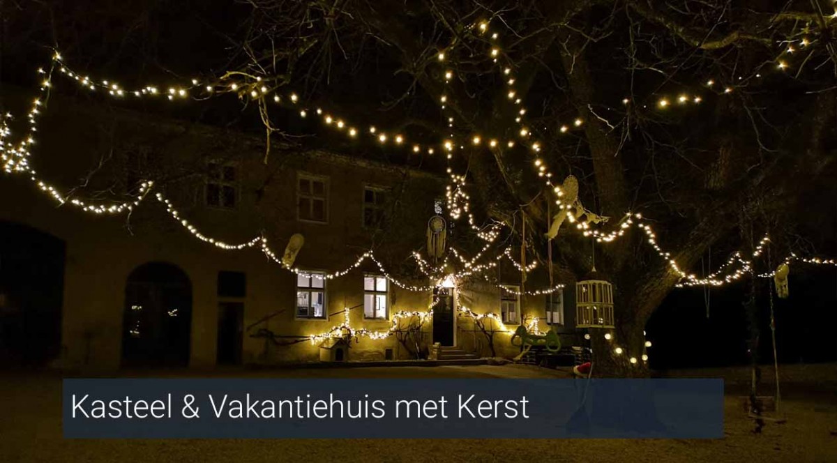 Vakantiehuis kerstsfeer in een kasteel in Duitsland Beieren