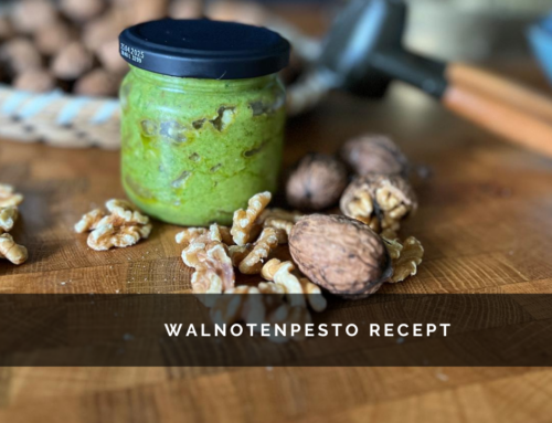 Walnotenpesto recept met basilicum en parmezaanse kaas