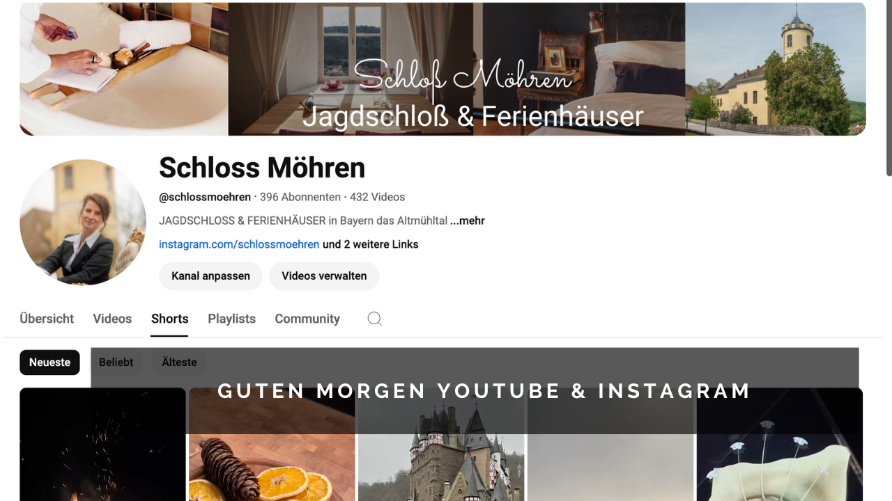 Guten Morgen YouTube Instagram